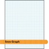Quill A4 Graph Pad, 5mm Grid, 70gsm, 25 Sheets, White