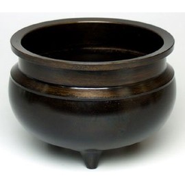 Kyoto Buddhist Altar Whiskers, Buddhist Utensils, Incense Burner, Colored, 4 Size, Made of Brass, Can be Used for Various Departments