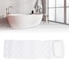 Full Body Bath Pillow - Bath Mattress Cushion with Adjustable