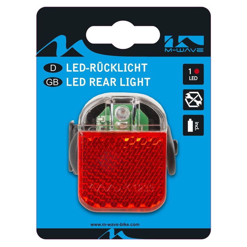 M-Wave Helios K 1.1 RS Battery Taillight