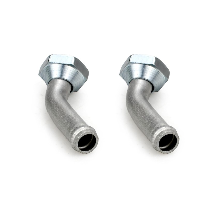 H-Jun 2Pcs Transmission Cooler Oil Tube Connector Compatible with Honda