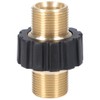 McFilter Double Nipple M22 x 1.5 Male Rubber Hose Connector