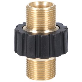 McFilter Double Nipple M22 x 1.5 Male Rubber Hose Connector Adapter Coupling for Pressure Washers