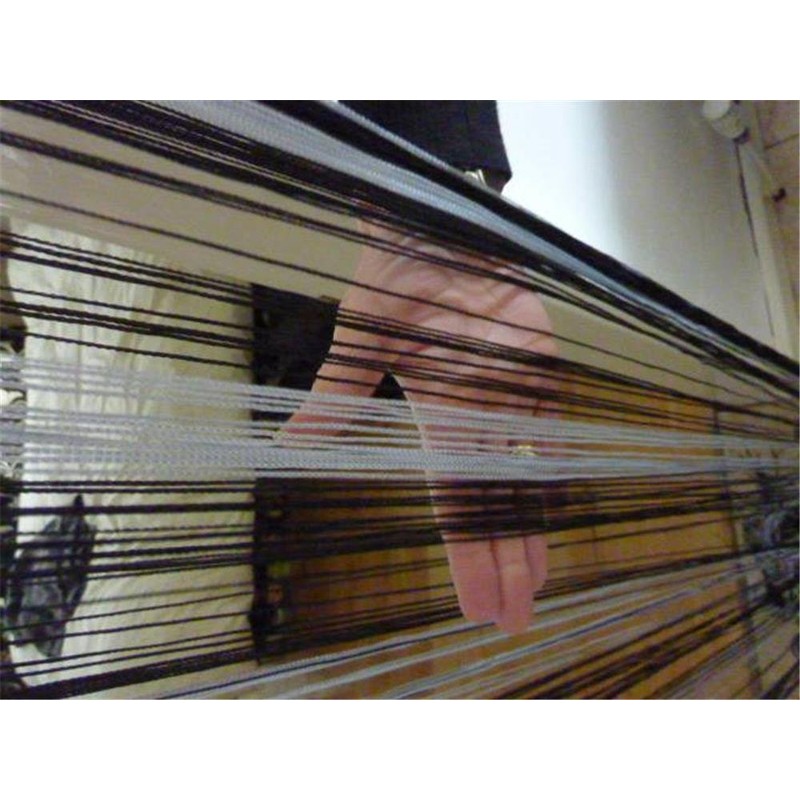 String Curtain Dew Drop Black / Silver Grey Divider or