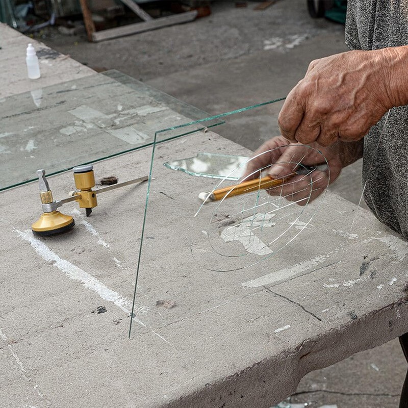 Circular Glass Cutter Circle Cutting Tool 40cm / 16-inch Diameter