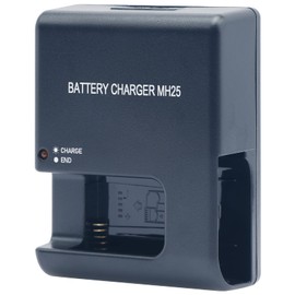 MH-25(a) Battery Quick Charger for Nikon : Compatible with Nikon EN-EL15 EN-EL15a EN-EL15b Batteries for D500 D600 D610 D750 D780 D800 D810 D850 D7000 Coolpix Z5 Z6 Z7 Digital SLR Cameras Power Supply