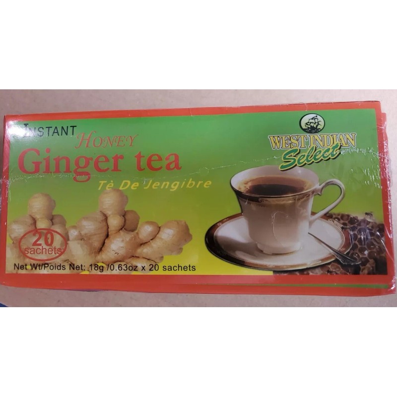 West Indian Ginger Tea Instant Honey Crystals Ginger Tea 20