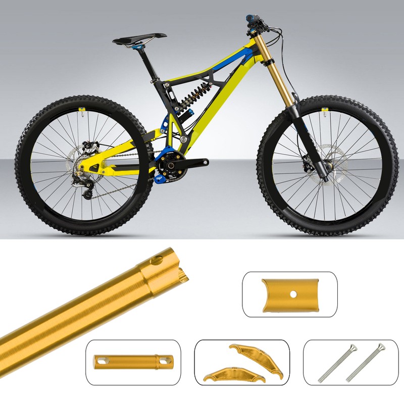 33.9x600 Mountain Bike Lengthen Saddle Seatpost Aluminium Alloy Folding Bicycle