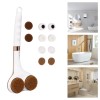 Unbranded Double Head Electric Bath Brush Body Shower Brush Long