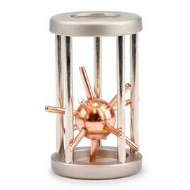 Logica Puzzles art. BRUSSELS CAGE Metal Mind Puzzle - difficulty 3/5 HARD - Brain teaser