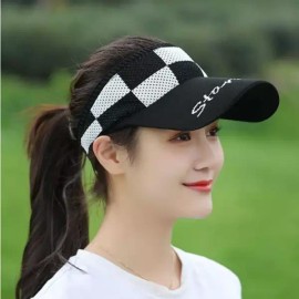 Wonianjeon [원이안전] 여성 캡 썬캡 남자 남성골프모자 여자 (본품) [체스골프썬캡CG 화이트] [Won Safety] Women's Cap Sun Cap Men's Golf Hat for Women (Main Product) [Chess Golf Sun Cap CG White]