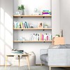 Floating Shelf Brackets 6 inch, Heavy Duty Wall Shelf Bracket