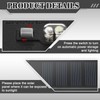 Weewooday 4 Pcs Solar Lamp Replacement Top 1.57 x 2.76