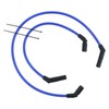 Chamixx 10mm Silicone Blue Spark Plug Wires Kit Compatible with