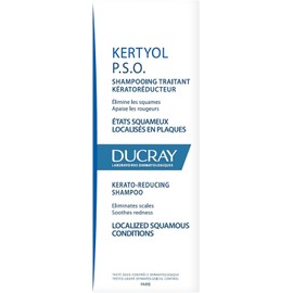 DUCRAY, Kertyol P.S.O. Shampoo Queratoreductor, Para Cuero Cabelludo con Psoriasis o Zonas con Descamación, 200ml
