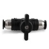 Metaland 1/4" OD Pneumatic Ball Valve BUC Push to Connect