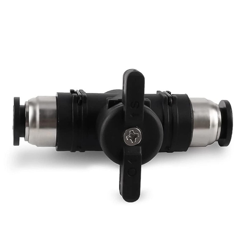 Metaland 1/4" OD Pneumatic Ball Valve BUC Push to Connect