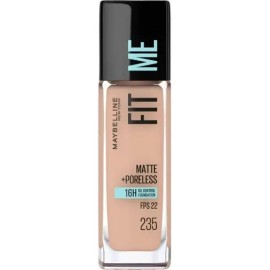 Base Fit Me Matte + Poreless 128 Warm Nude Maybelline
