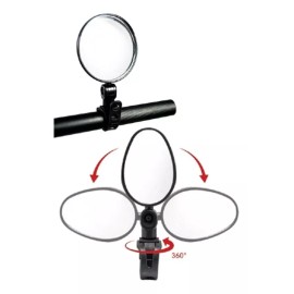 Benotto Espejo Circular Urbano Benotto 3 Fijación Manubrio Bicicleta