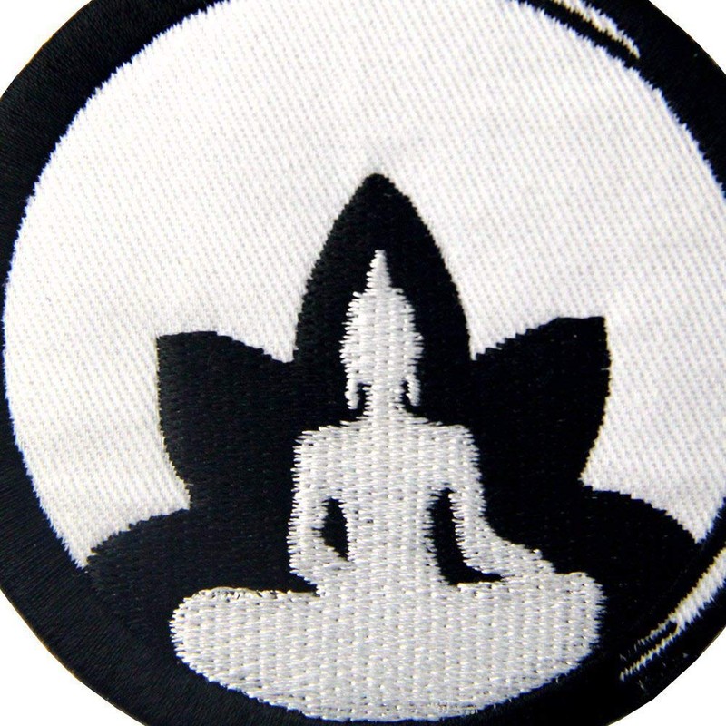 Zen Birth to Death Embroidered Badge Iron on or Sew