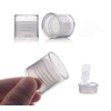 3 Pack 150ml Empty Clear Refillable Plastic Bottles for Makeup
