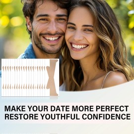 GoetGeas Neck Tape Lifting Invisible, 20PCS Neck Wrinkle Patches, Reusable Face Lifting Tape Invisible,Instant Saggy Skin Lift,Improve Neck Lines and Wrinkles,Waterproof & Use Before Makeup