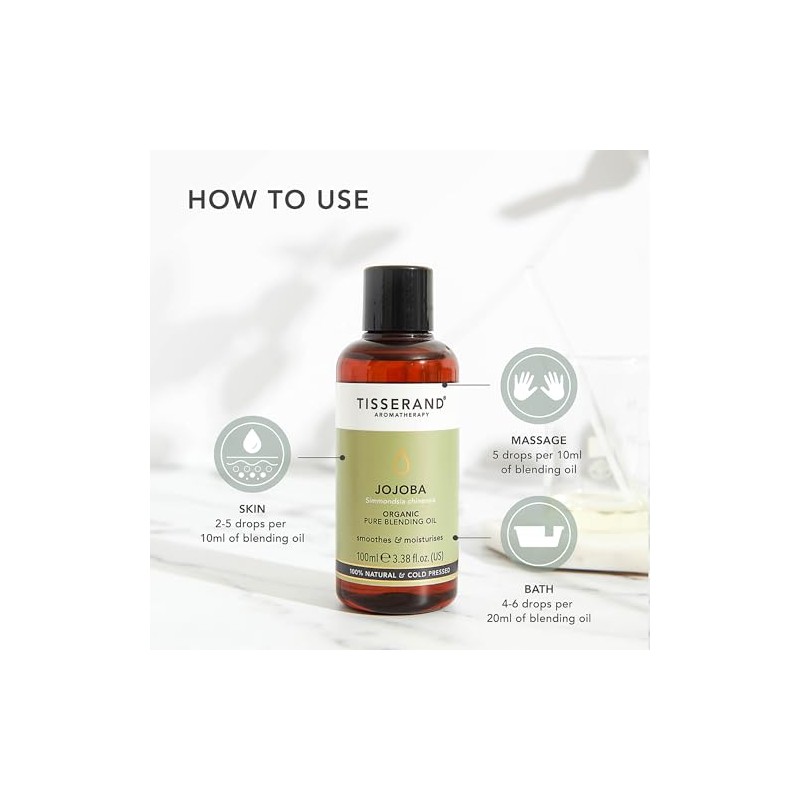 Tisserand Aromatherapy Jojoba Blending Oil