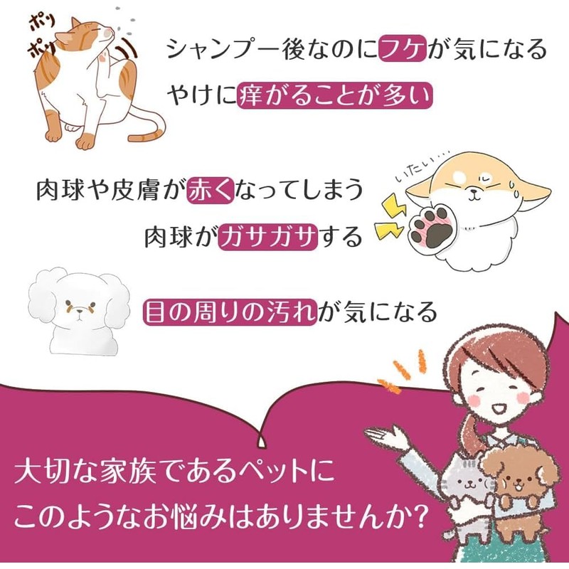 BUDDYPET 肉球 ケア ミスト スプレー （お試し用） 【敏感肌専用化粧品メーカー 開発】犬 猫 ペット用