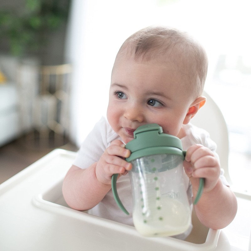 Dr. Brown's Milestones, Baby's First Straw Cup Sippy Cup with