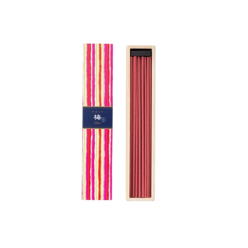 Nippon Kodo Kayuragi Plum Incense Sticks, 40 Sticks with Incense