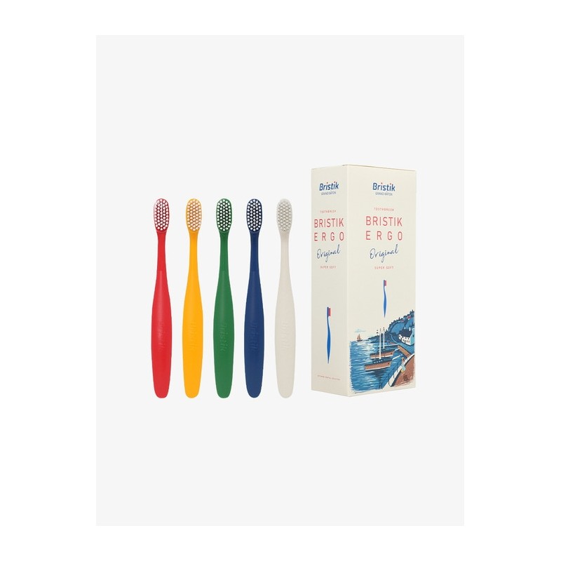 5 Ergo Adult Toothbrushes-Original Original Urbane Compact / 에르고 성인