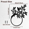 MAYJOYDIY Branch Limb Metal Towel Ring Bird Animal Towel Holder