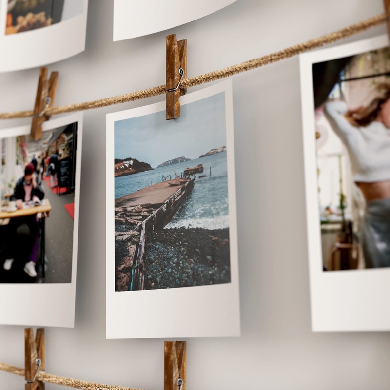 LWR CRAFTS Crafts Wooden Small Clothespins, 4.8cm Length, 50 Pieces