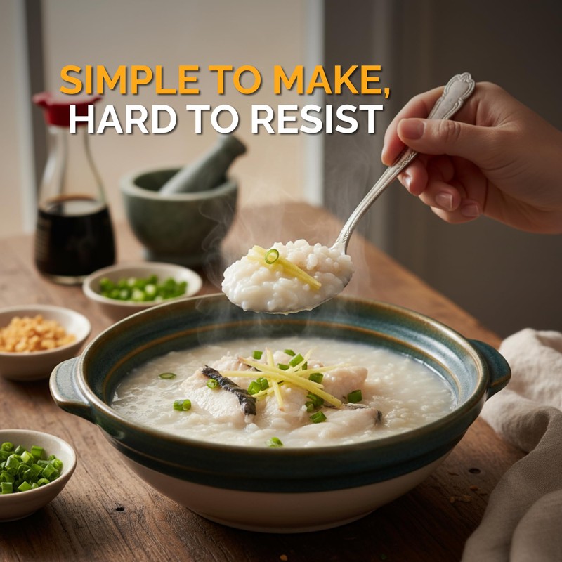 VIFON Instant Porridge Fish Flavor (Cháo Cá) 50 g Bag|