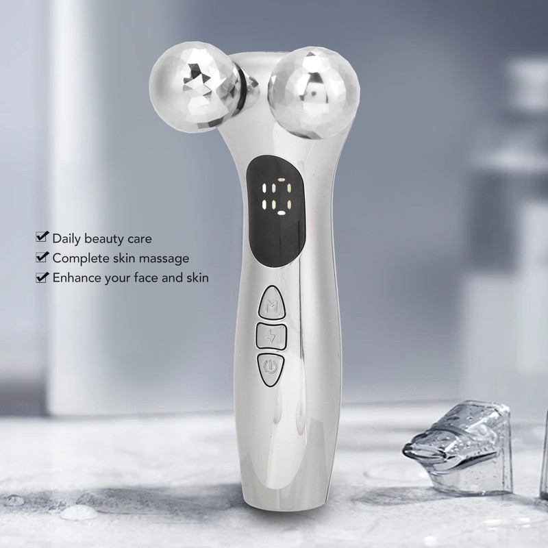 4D Face Massager Roller Skin Lifting Tightening Facial Roller Contouring