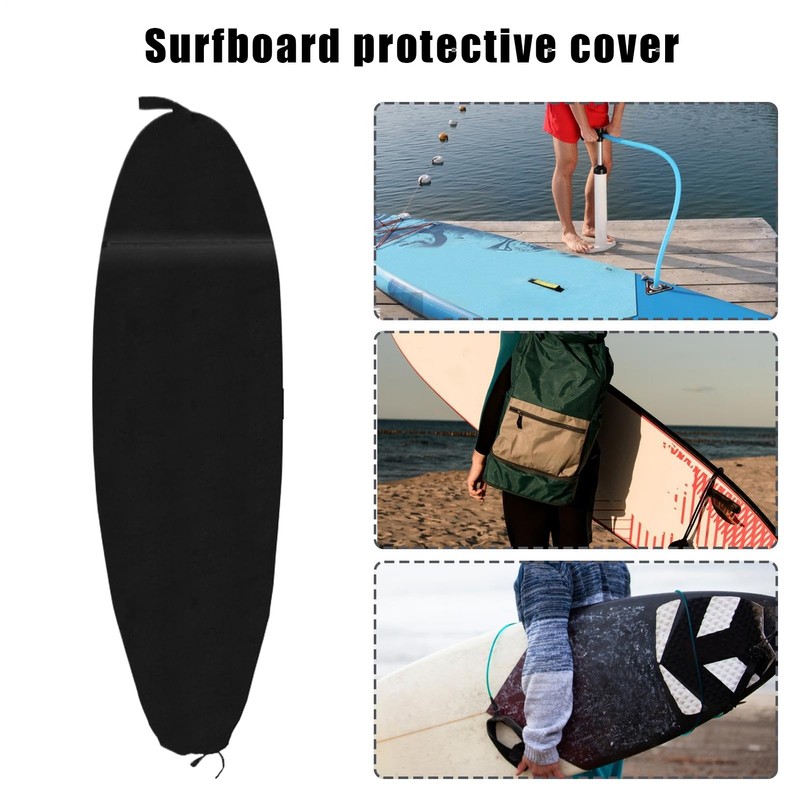 Surf Bag, Shortboard Protection Cover, Cover Carrier Sock with Drawstring