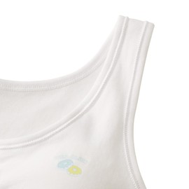 Gunze Haftsup, Moisturizing Treatment, 100% Cotton, For Girls, white