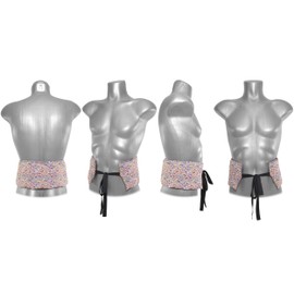 Cherry Stone Cushion 7 Chamber with Ribbon, 65 x 15 Organic Fabric "Psychedelic Heart" - Heat Cushion Back, Grain Cushion