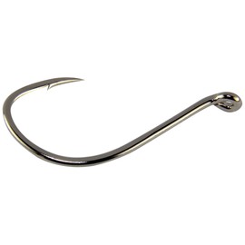 Gamakatsu Nickel Octopus Hook, 100 Pack, Nickel
