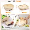 Upgrade Heating Sourdough Bread Proofing Basket Set, Electric Thermostatic Silicone
