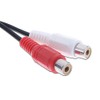 axGear 3.5mm Stereo Male Jack to 2 RCA Female Plug
