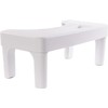 6.7 Inch Toilet Stool for Bathroom,Non-Slip Potty Stool for Pooping,Toilet