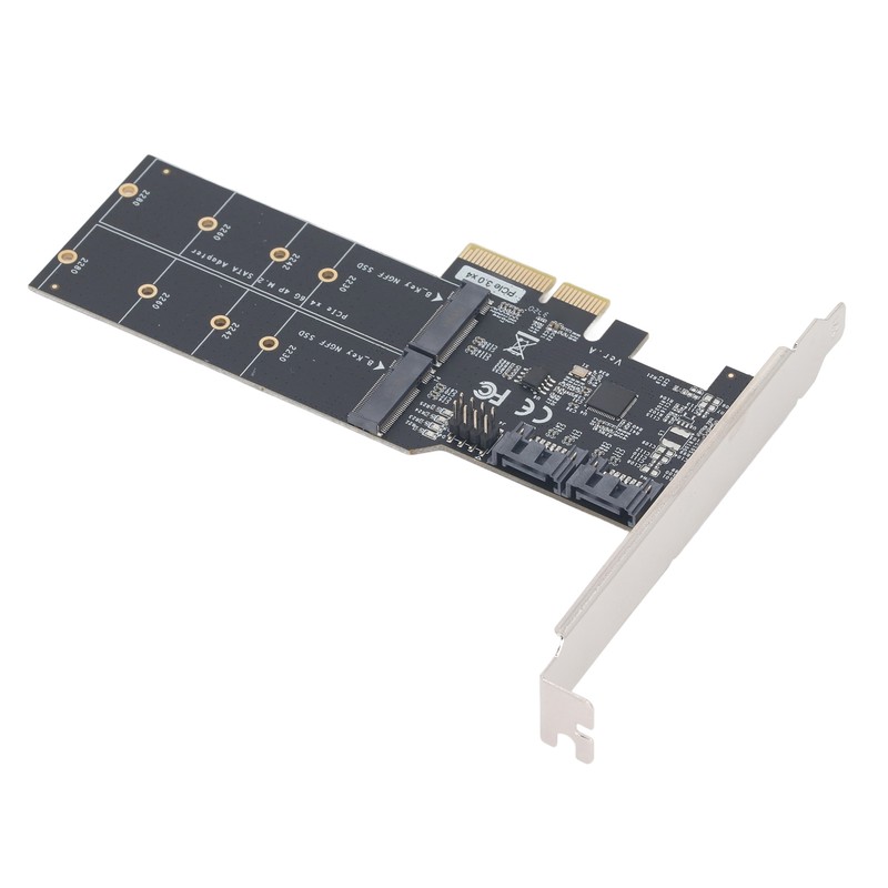 PCIE 3.0 to SATA 3 M.2 Adapter Card High Speed