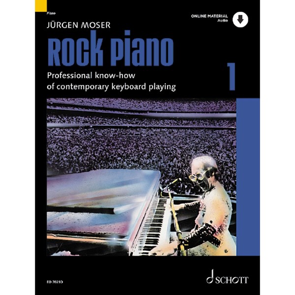 Rock Piano: Grundlagen des professionellen Keyboard-Spiels in Pop und Rock.
