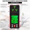 Electromagnetic Field Radiation Detector,Portable 2.26inch LCD Display EMF Reader Meter
