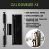 Cal Doublex XL Window Lock Against Burglary, Also for Balcony