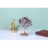 GEFIRE Tree of Life Crystal, 9-10 cm Amethyst Stone Money