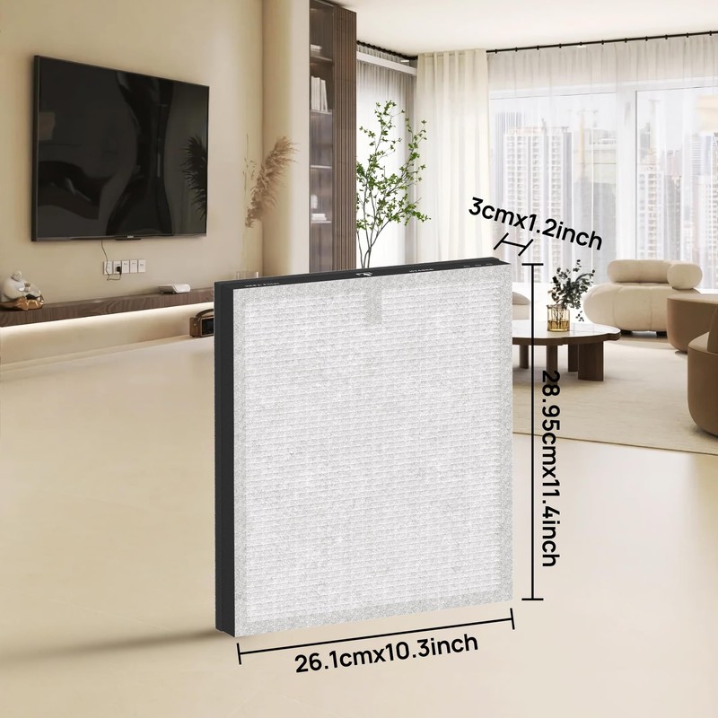 MR5866 Air Purifier Replacement Filter, True HEPA Filter Compatible with