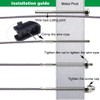 Sowtowe 1/8 Inch T316 Stainless Steel Cable Hardware, Railing Kit,