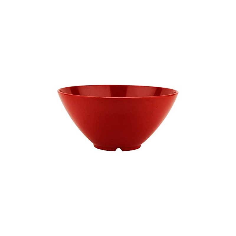 G.E.T. B-791-RSP Large Melamine Serving Bowl, 4 Quart, Red